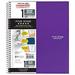 Five StarÂ® Quadrille-Ruled Notebook 8 1/2 x 11 100 Sheets Assorted Colors (No Color Choice)