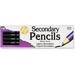 Charles Leonard 2317600 0.34 in. Secondary No.2 Pencil No Eraser Black 12 Per Box - Case of 144
