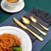 Mercer41 24 PCS Gold Set, Gold Forks & Spoons | Wayfair B92205559C3E4EF6BCB9221674A162F6