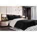 Latitude Run® Kropa Microfiber 3 Piece Comforter Set Down/Microfiber in Black | King | Wayfair 1753D2394DB94AF0BA1BFCABC5C5D9A9