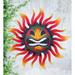 Bungalow Rose Tiki Sun Wall Decor Resin/Plastic/Metal | 24.5 H x 24.5 W x 4.75 D in | Wayfair 043929E0ED954CEFBAA62A4E8D432685