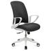 Inbox Zero Ergonomic Mesh Commercial Use Task Chair Upholstered/Mesh/Plastic in Gray | 39 H x 24 W x 23.5 D in | Wayfair