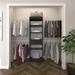 Birch Lane™ Raney 23.62" W Closet System Reach-In Sets Manufactured Wood in Brown | 79.68 H x 23.62 W x 15.35 D in | Wayfair