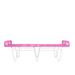 Innit Pelopin Indoor/Outdoor Handmade Bench Metal in Pink/White | 20 H x 65 W x 16 D in | Wayfair i26-02-05