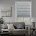 Zebra Homes Essence Roman Light Filtering Shade Synthetic Fabrics | 80 H x 100 W in | Wayfair FM404GR80X100