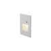 WAC Landscape Lighting White Integrated LED Metal Step Light Aluminium/Metal in Gray/White | 5 H x 3 W x 1.5 D in | Wayfair WL-LED203-30-WT