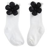 2DXuixsh Socks for Toddler Girls 3-5 Y Baby Socks Toddlers Boys Girls Children Kids Socks Soft Bottom Toddler Shoes Socks Flower Decoration Princess Socks Floor Socks Thick Socks Baby Girl Black S