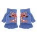 Fingerless Warm Top Flip Kids Convertible Gloves Knitted Winter Children Mittens Kids Gloves & Mittens Crow Gloves