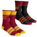 Unisex Rock Em Socks Washington Commanders Multi-Stripe 2-Pack Team Crew Sock Set