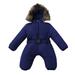 Thick Winter Boy Warm Romper Baby Girl Coat Hooded Jacket Jumpsuit Outfit Boys Outfits&Set Toddler Snow Outfit