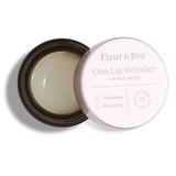 Lip Treatment with Anti-Aging Benefits | Clean 100% Vegan Cruelty Free | Restorative Repair For Dry Lips That Visibly Plumps and Hydrates | One Lip Wonder by Fleur & Bee - 0.17oz