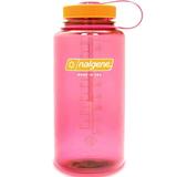 Nalgene Sustain 32 oz. Wide Mouth Water Bottle - Flamingo Pink