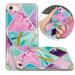 iPhone 7 Plus Case iPhone 8 Plus Case Mantto TPU Rubber Hybrid Protective Case with Cute Butterfly Pattern Flower Printed Design Plating Cover For Apple iPhone 7 Plus iPhone 8 Plus Triangle