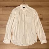 American Eagle Outfitters Shirts | American Eagle Men’s White Slim Fit Medium Button Down Long Sleeve Dress Shirt | Color: White | Size: M