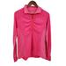 Adidas Tops | Adidas Womens Large Pink Long Sleeve Climalite Half Zip Lightweight Sweatshirt | Color: Orange/Pink | Size: Large