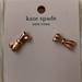 Kate Spade Jewelry | Kate Spade Double Bow Stud Earrings In Rose Gold | Color: Gold | Size: Os