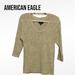 American Eagle Outfitters Sweaters | American Eagle Outfitters Sweater Small Beige Gray Blend Euc Neutral | Color: Cream/Gray | Size: S