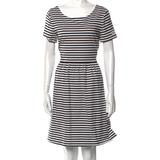 Kate Spade Dresses | Kate Spade Broome Street Striped Dress | Color: Black/White | Size: M