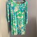 Lilly Pulitzer Dresses | Lili Pulitzer Upf 50 Plus Sophie Shift Dress Small | Color: Blue/Green | Size: S