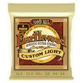 Ernie Ball Earthwood Custom Light Akustik-Gitarrensaiten, 80/20-Bronze, 3er-Pack, Stärke 11.5-54 Gauge