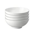 Denby Porcelain Classic White Set of 4 Cereal Bowls