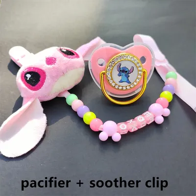 Attache-tétine en peluche pour bébé jouet mignon pour enfant en bas âge sucette personnalisée