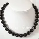 Collier chaîne en cornaline noire pour femme perles en pierre d'onyx style à la mode cadeaux