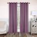 Superior Modern Solid Room Darkening Blackout Curtains, Rod Pocket