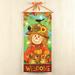 LED Lighted Hanging Welcome Fall Scarecrow Banner - 15.500 x 4.000 x 1.750