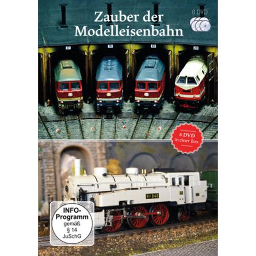 Zauber der Modelleisenbahn, 6 DVD (DVD)