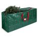 Christmas Tree Storage Bag Fits Up to 7.5 Foot Xmas Disassembled Trees with Durable Reinforced Handles & Dual Zipper Waterproof Material Protects from Dust Moisture & Insects