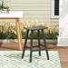 GARDEN 29 Inches Adirondack Plastic Outdoor Bar Stools for Patio Gray