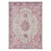 Artistic Weavers Antioch Oriental Runner Area Rug Pink 2 11 x 7 10