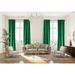 3S Brother s Extra Long Solid Luxury Matte Velvet Soft Curtain Jade Single Panel Hanging Back Tap & Rod Pocket Home DÃ©cor 5-25 Feet Custom Made Curtains -Made in Turkey Each(52 x300 )