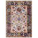 Ergode Entourage Samira Distressed Vintage Floral Persian Medallion 8x10 Area Rug - Multicolored