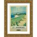 Unknown 17x24 Gold Ornate Wood Framed with Double Matting Museum Art Print Titled - Golf - St Andrews