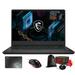 MSI GP66 Leopard Gaming & Entertainment Laptop (Intel i7-11800H 8-Core 15.6 144Hz Full HD (1920x1080) NVIDIA RTX 3080 64GB RAM 2TB PCIe SSD Win 11 Pro) with Loot Box Clutch GM08 Pad