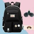 Laptop Backpacks 15.6 Inch School Bag College Backpack Anti Theft Travel Daypack Large Bookbags for Teens Girls Women Students (Black)