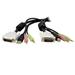 StarTech.com 10 ft / 3m 4-in-1 USB Dual Link DVI-D KVM Switch Cable w/Audio & Microphone (DVID4N1USB10)