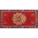 Ahgly Company Indoor Rectangle Traditional Cherry Red Persian Area Rugs 4 x 6