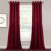 Yipa Grommet Blackout Curtains Room Darkening Privacy Thermal Insulated Curtains for Patio Door Bedroom Wine Red W:59 x H:98 / 150cm*250cm