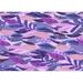 Ahgly Company Machine Washable Indoor Rectangle Transitional Purple Amethyst Purple Area Rugs 8 x 12