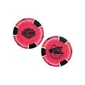 Harley-Davidson Custom Wisconsin Harley Poker Chip Collectible - Pink/Black Harley Davidson