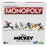 Monopoly Disney Mickey and Friends Edition Board Game for kids and Family Ages 8 and Up