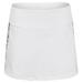 Fila Women`s Foul Line 13.5 Inch Tennis Skort ( X-Large White/Fj Plm )