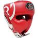 RIVAL Boxing RHG100 Professional Headgear - Large - Red/Silver