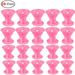 Staryop 20pcs Magic Silicone Hair Curlers Rollers No Clip Hair Style Rollers Soft Magic DIY Curling Hairstyle Tools Hair Accessories