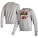 Men's adidas Gray Vegas Golden Knights Reverse Retro 2.0 Vintage Pullover Sweatshirt