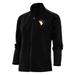 Women's Antigua Black Pittsburgh Penguins Special Edition 2.0 Generation Full-Zip Jacket