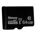 64GB Micro UHS-I Card High Speed Micro Flash Memory Card TF Card for Smartphones Android Pad Da